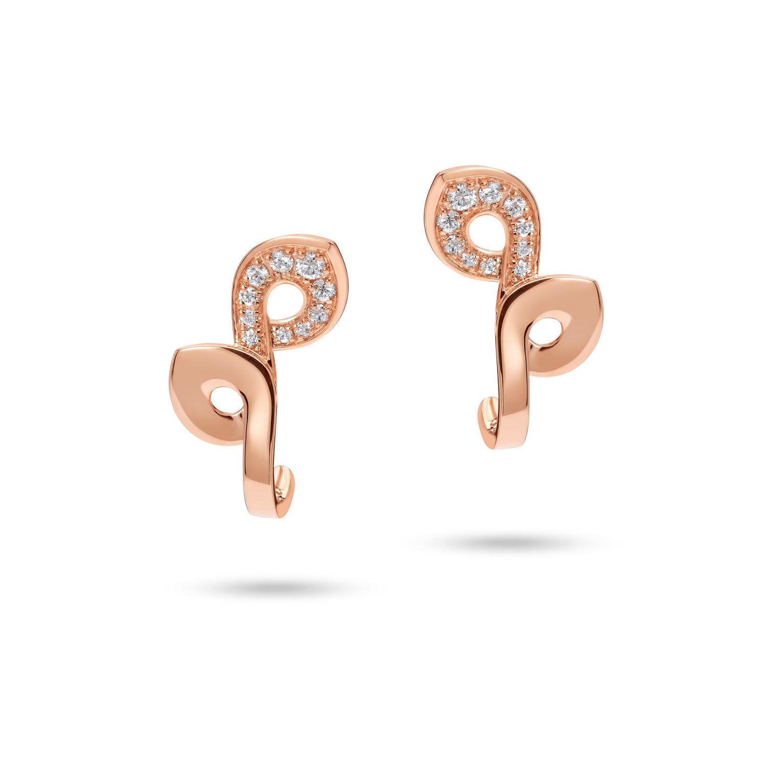 small earrings with diamonds