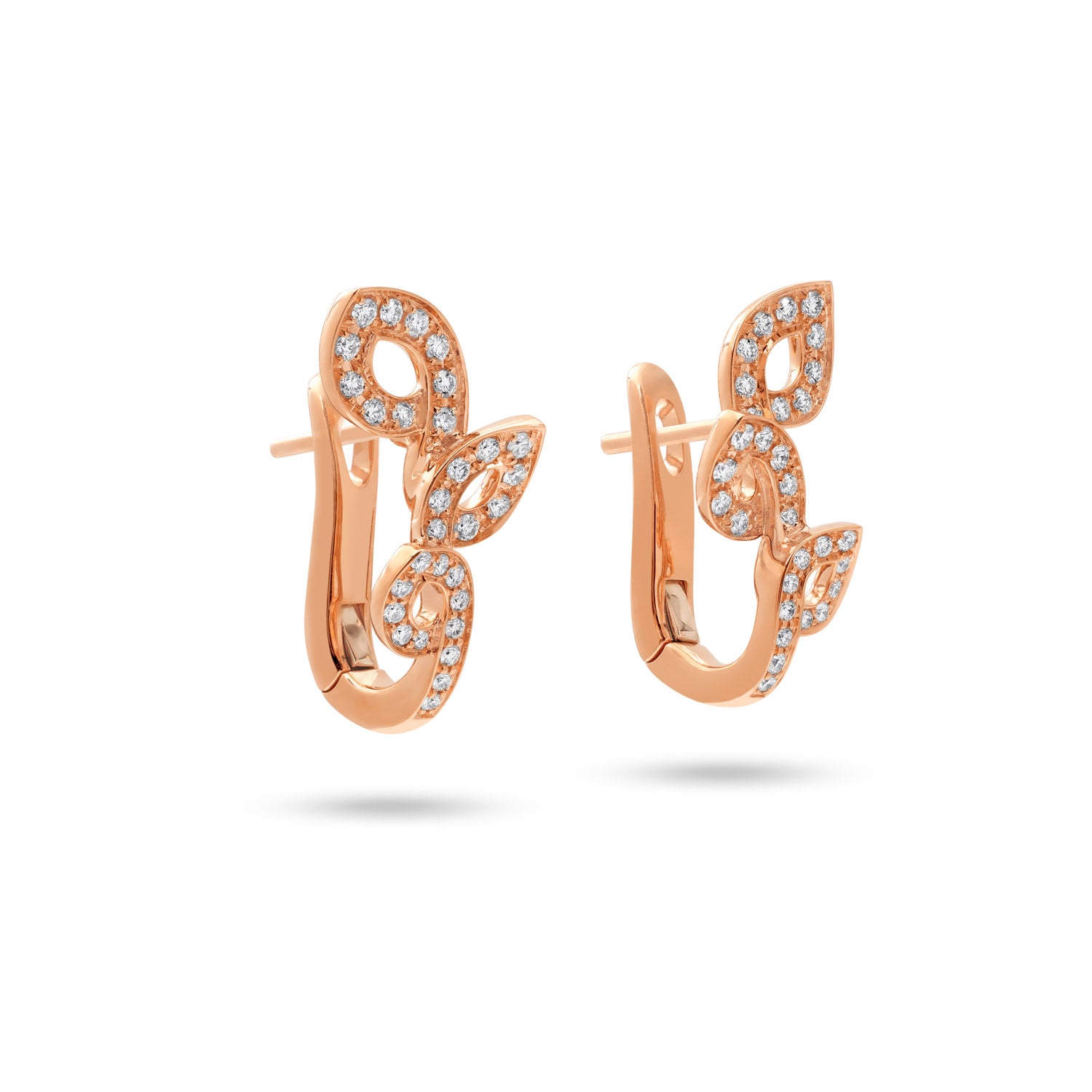 small earrings with diamonds