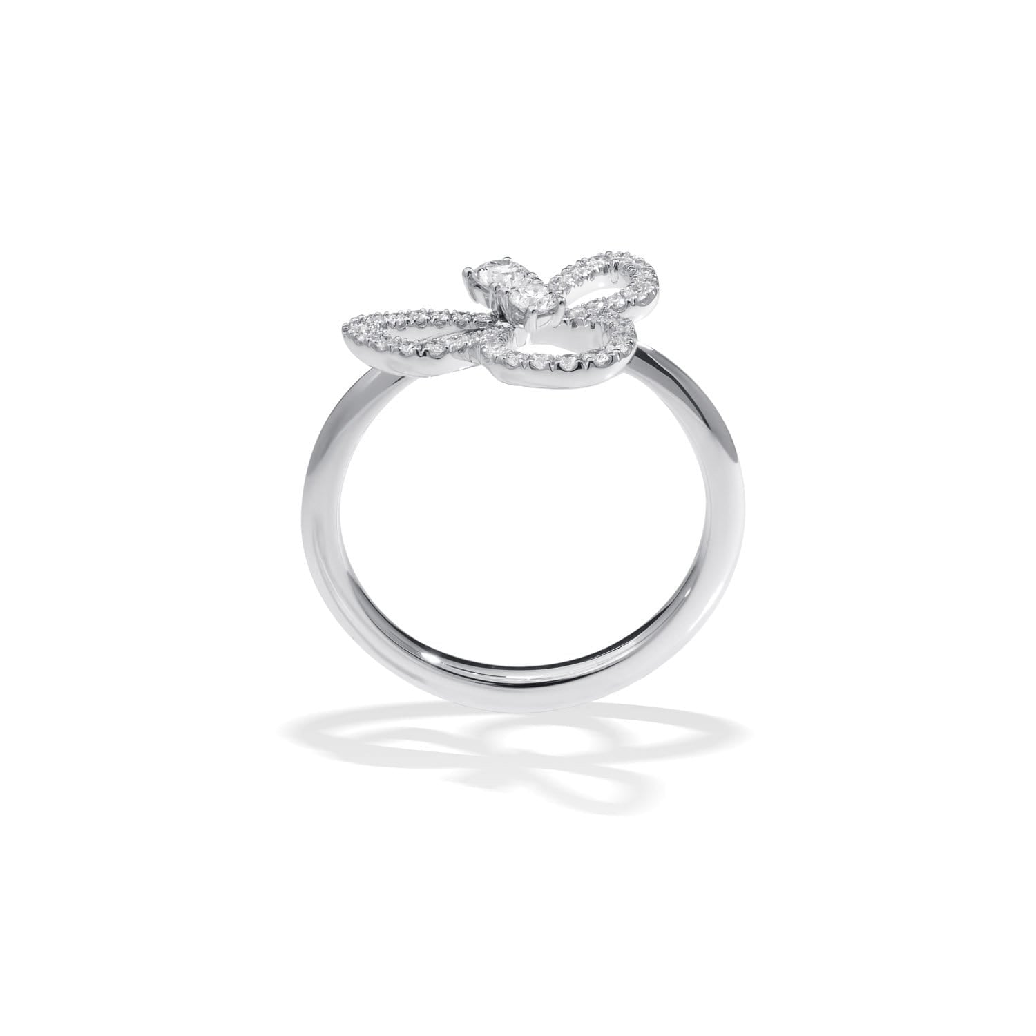 kleiner Bienenring mit Diamanten