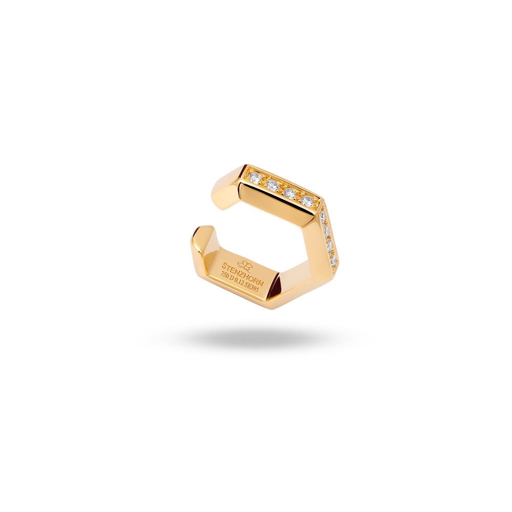 Ear Cuff with Diamonds