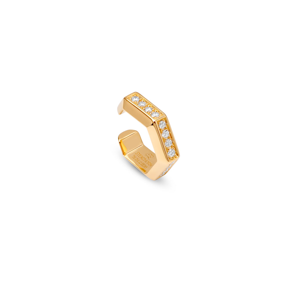 Ear Cuff with Diamonds