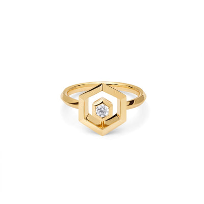 Baguette Diamond Star Ring – STENZHORN JEWELLERY