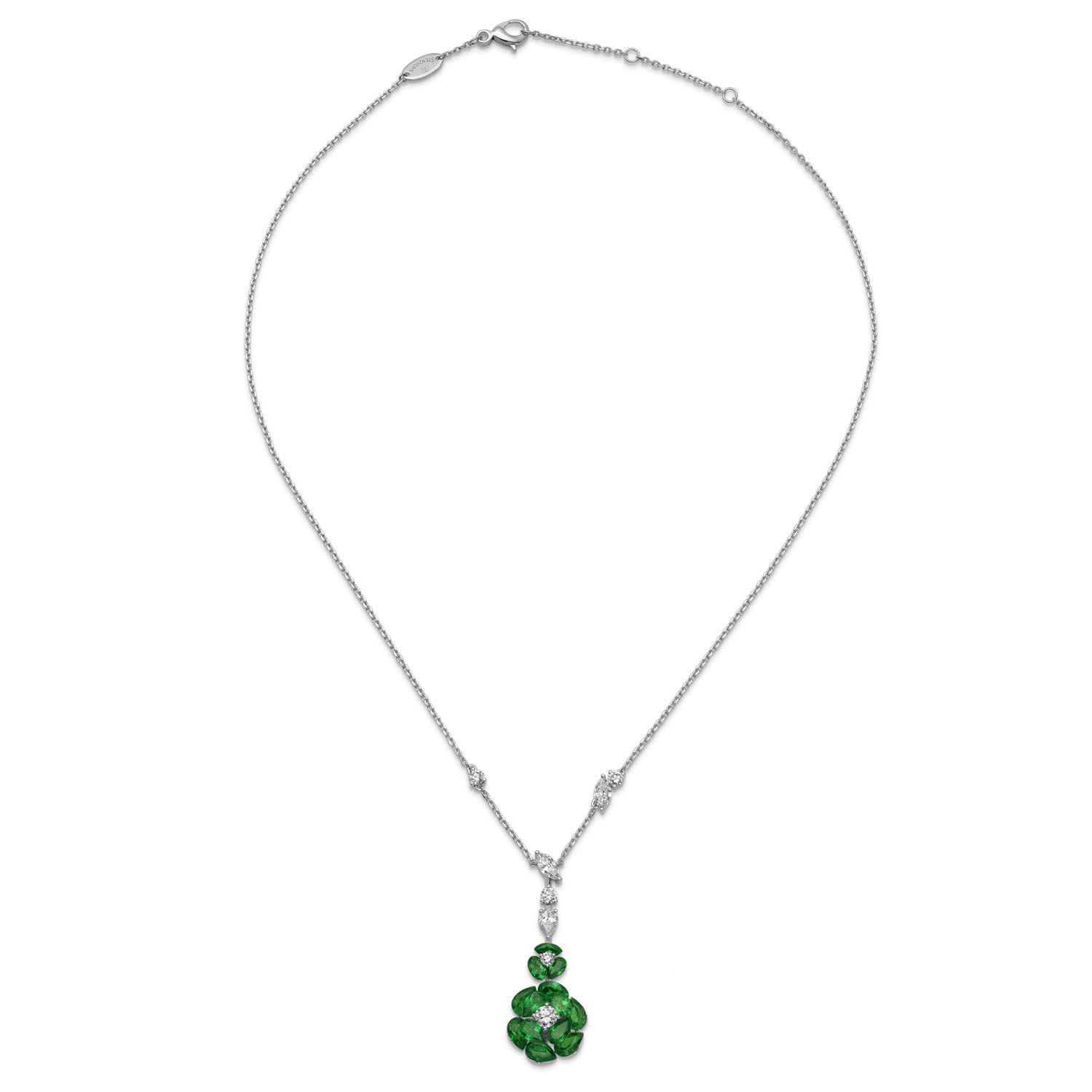 small Necklace with Tsavorite