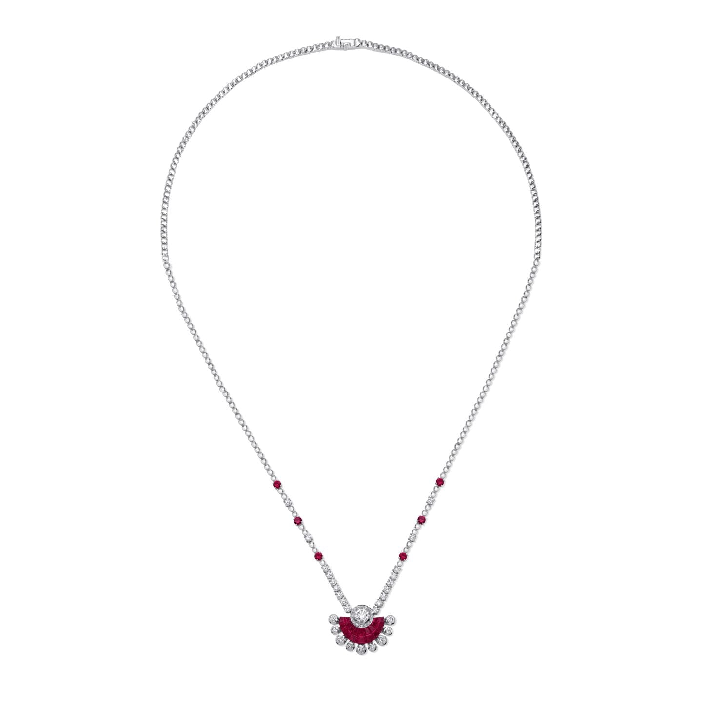 TWILIGHT Sunset Ruby Necklace