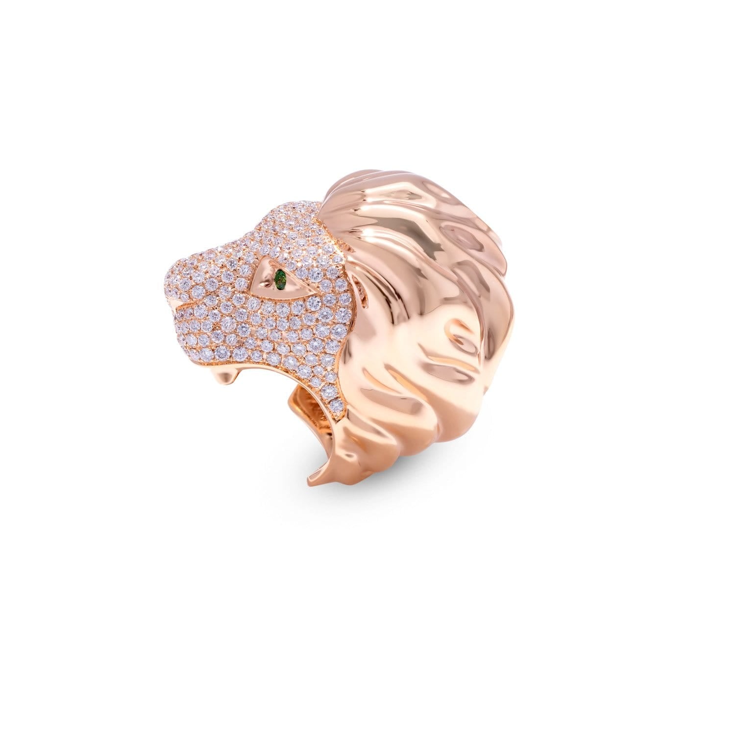 VINTAGE: Wild Life Lion Head Ring