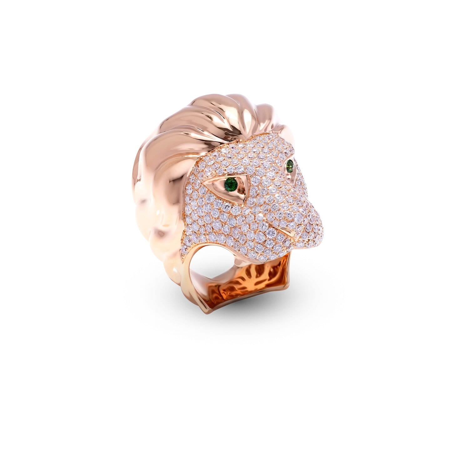VINTAGE: Wild Life Lion Head Ring