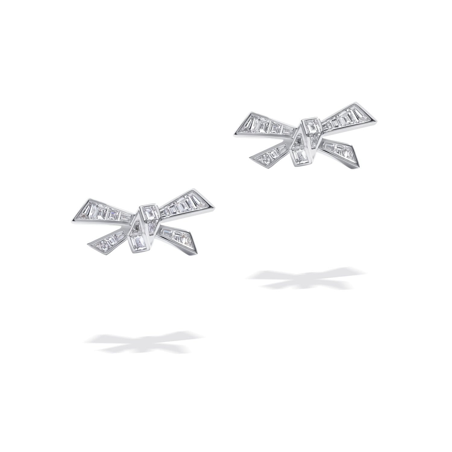 TAINIA Diamond Bow Earrings